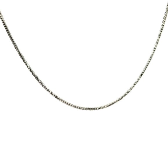 Elegant Gold Tone Wheat Chain Necklace Classic Minimalist Fashion Jewelry Women - Picture 1 of 5